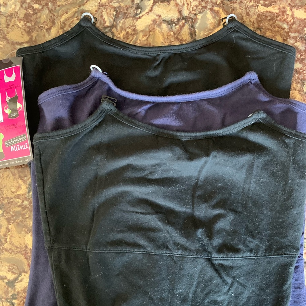 Set of 3 Undercover mama nursing tank